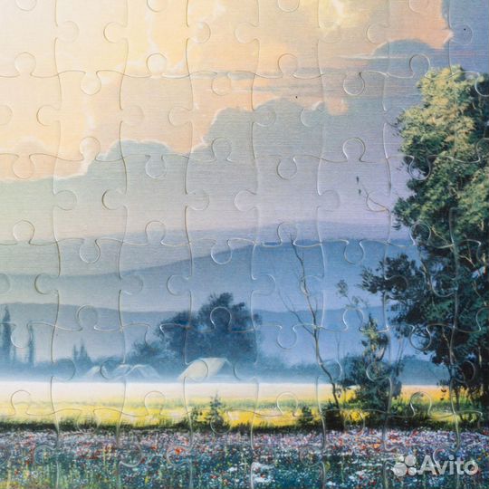Пазлы. ''Летний пейзаж'' Художественная мозаика