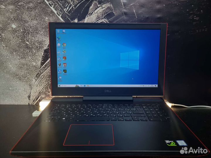 Игровой ноутбук Dell i5/16gb/1060 6gb/ssd