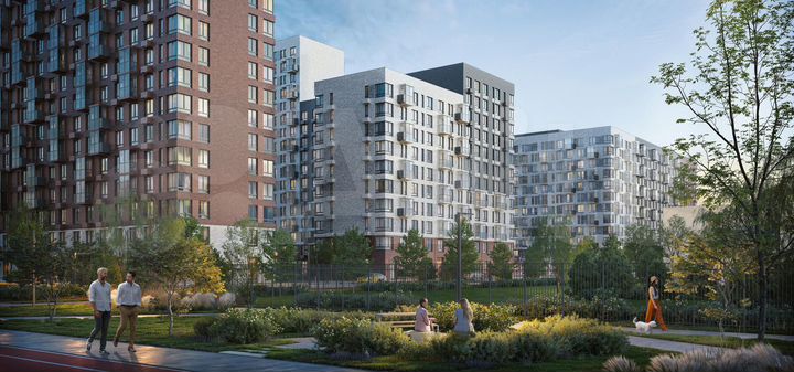 Квартира-студия, 22,2 м², 6/17 эт.