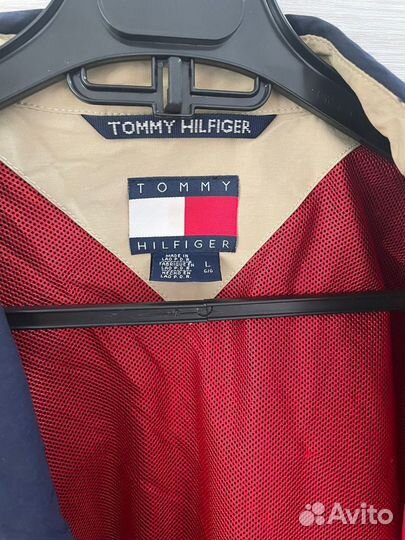 Бомбер ветровка Tommy Hilfiger оригинал размер L