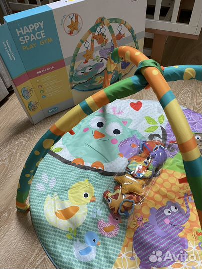 Развивающий коврик happy space