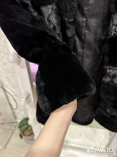 Шуба норка/мутон