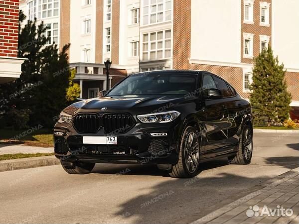 Кованые диски на BMW X6 R21. Новые диски