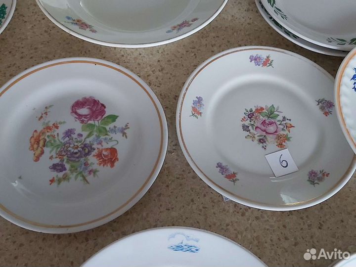 Столовая посуда СССР