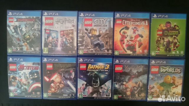 Lego и Детские игры Sony PS4 купить в Нижнем Новгороде | Электроника ...