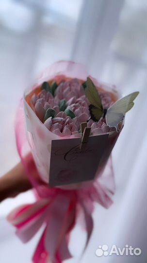 Зефирные букеты на заказ