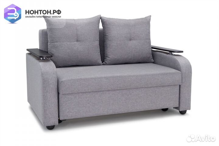 Диван аккордеон Лайт серый