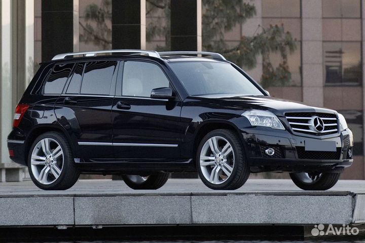 Хром накладки птф Mercedes GLK x204 дорест (2шт)