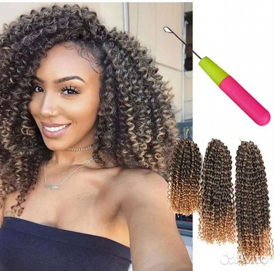 Афрокудри материал