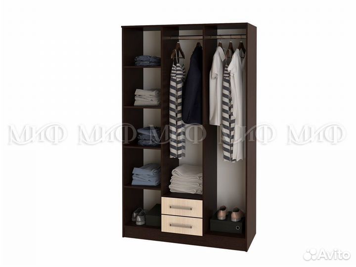 Шкаф Фиеста 3х створчатый