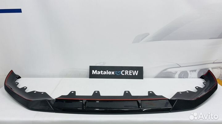 Сплиттер BMW 5 G30 LCI M Perfomance сухой карбон