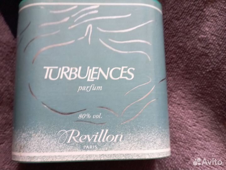 Духи турбуленс Франция винтаж