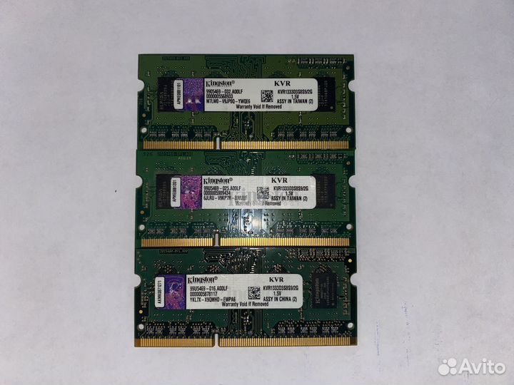 Озу ddr2/ddr3/ddr4