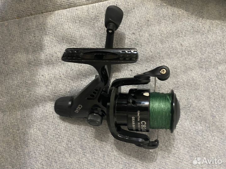 Продам спиннинг и катушку с плетенкой