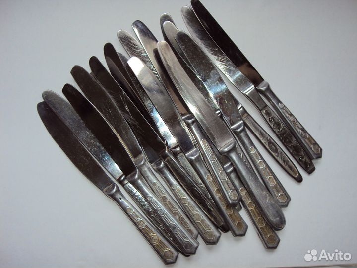 Ножи нержавейка СССР скопом 16 штук