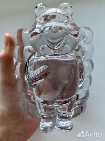 Банка для мёда хрусталь