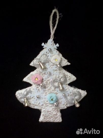 Ёлочка ручной работы.новогодние украшения