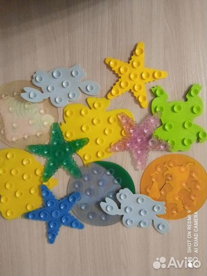 Игрушки для ванной на присосках 12 шт