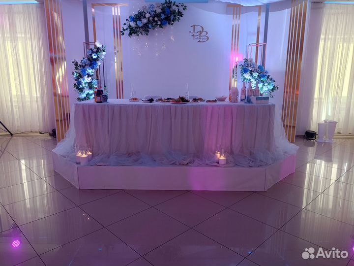 Банкетный зал для свадьбы