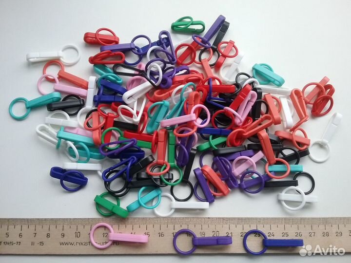 Пластиковые карабины, застёжки для творчества