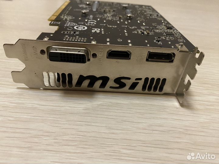 Видеокарта msi radeon rx 560