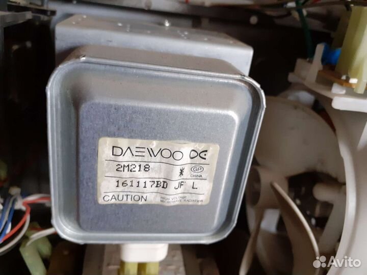 Микроволновка Daewoo магнетрон