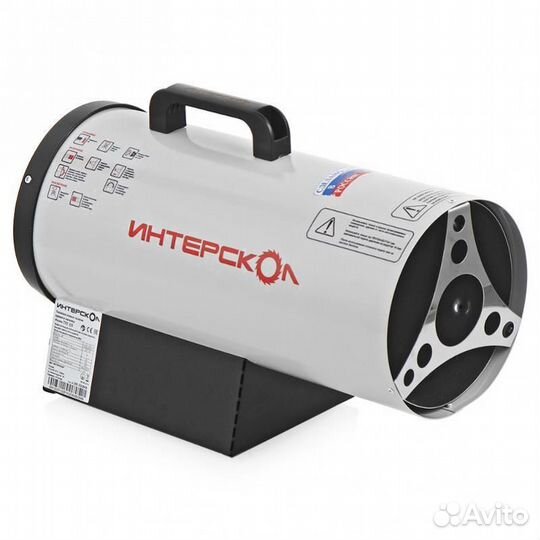 Газовая тепловая пушка Интерскол тпг-15 15кВт