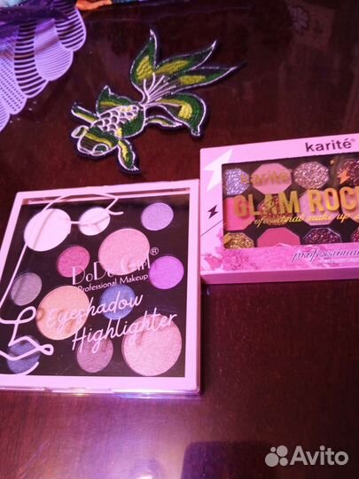 Палитра теней набор