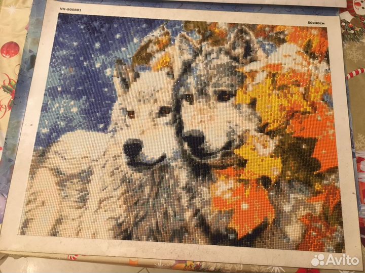 Выкладываю алмазную мозайку на заказ