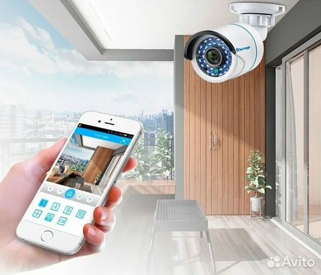 Видеонаблюдение на различные объекты