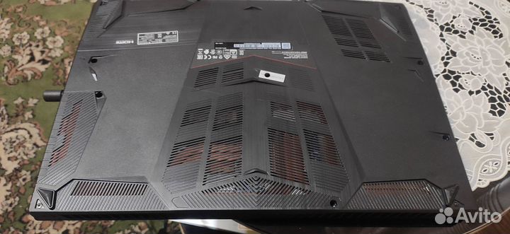 Игровой ноутбук rtx 3060 16gb