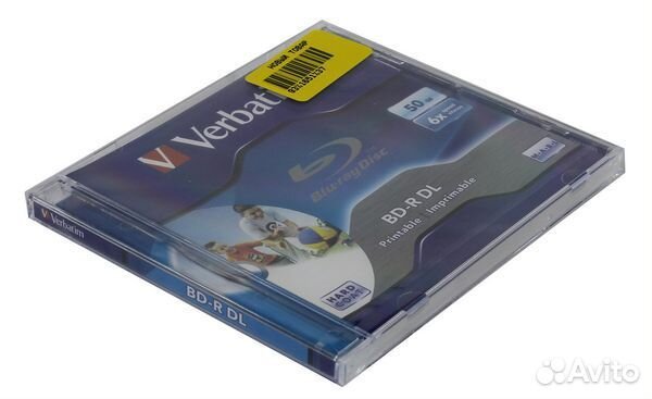 Компакт диск BD-R Verbatim 43735/43736 50Гб 6x 1шт