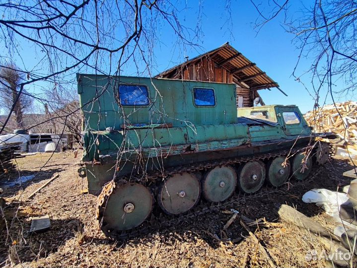Гусеничный транспортер-тягач, газ-34036, Дизель