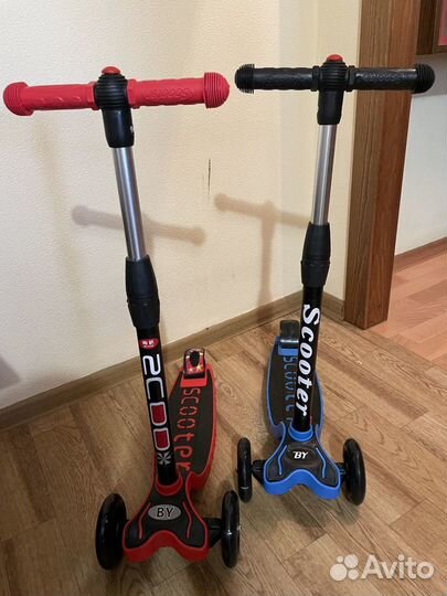 Самокат детский трехколесный новый 60кг