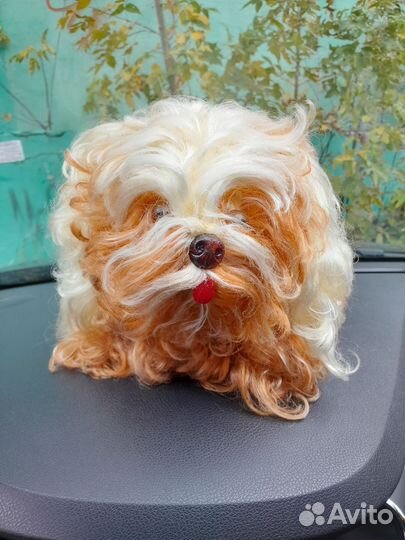 Собака болонка игрушка СССР