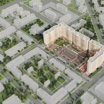 2-к. квартира, 57,5 м², 8/20 эт.