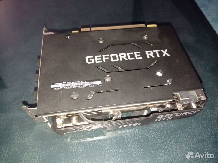 Видеокарта MSI RTX 3050 Aero 8Gb