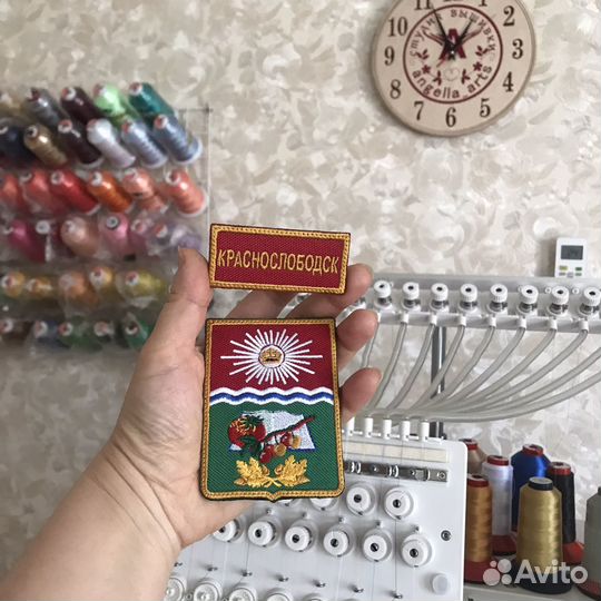 Шеврон на липучке