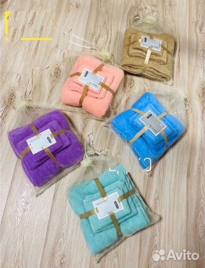 Набор полотенец 3в1