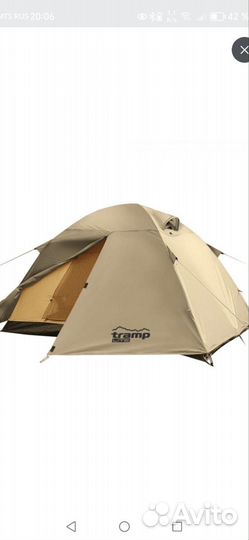 Палатка туристическая 3 местная Tramp Lite Tourist