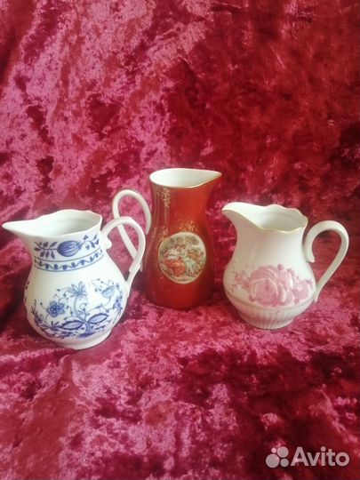 Молочники,мини вазы,набор для суши