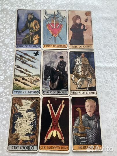 Колода карт Таро Игра Престолов (оригинал)