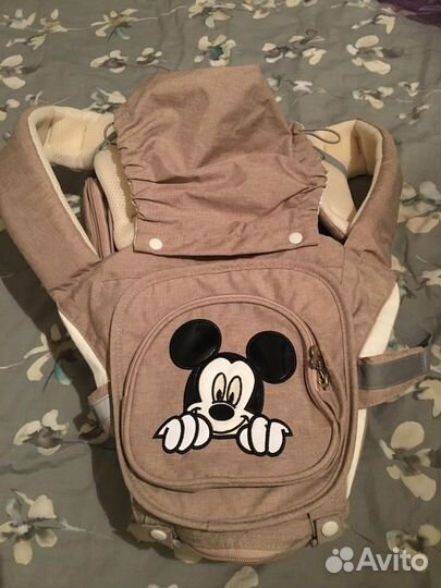 Эргорюкзак хипсит Disney baby Микки Маус
