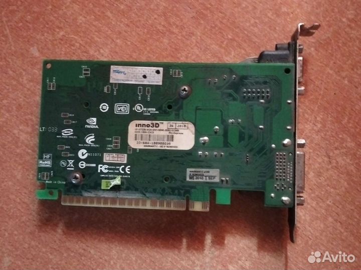 Видеокарта gt 220