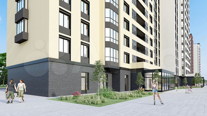 3-к. квартира, 74,9 м², 14/14 эт.