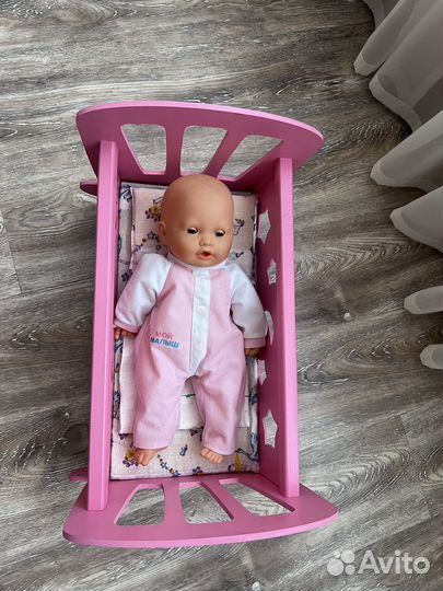 Детская кроватка для кукол