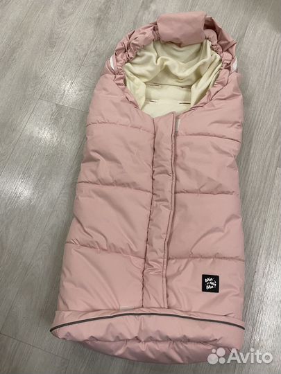 Зимний конверт в коляску мимими