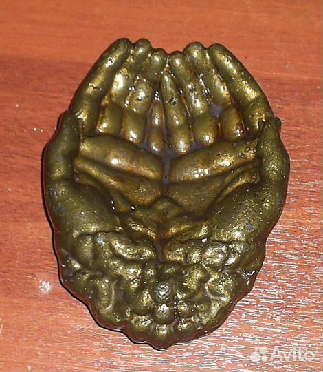 Пепельница металлическая