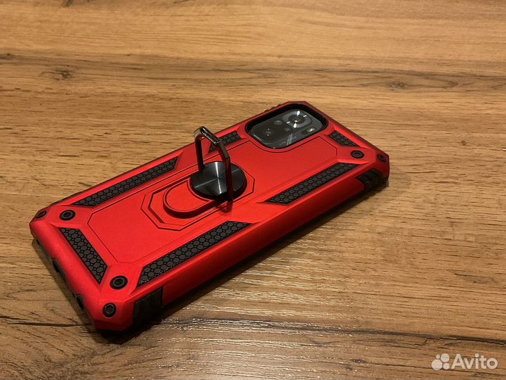 Чехол на xiaomi redmi note 10s с кольцом