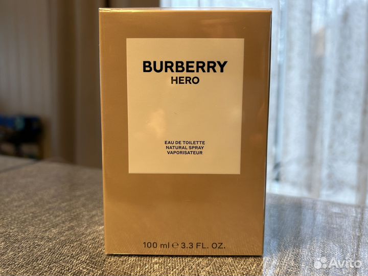 Туалетная вода burberry hero 100ml оригинал